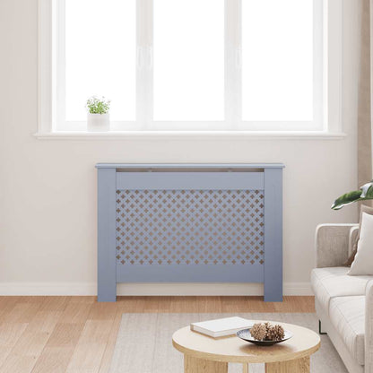 Radiator Cover Anthracite 112x19x81.5 cm MDF