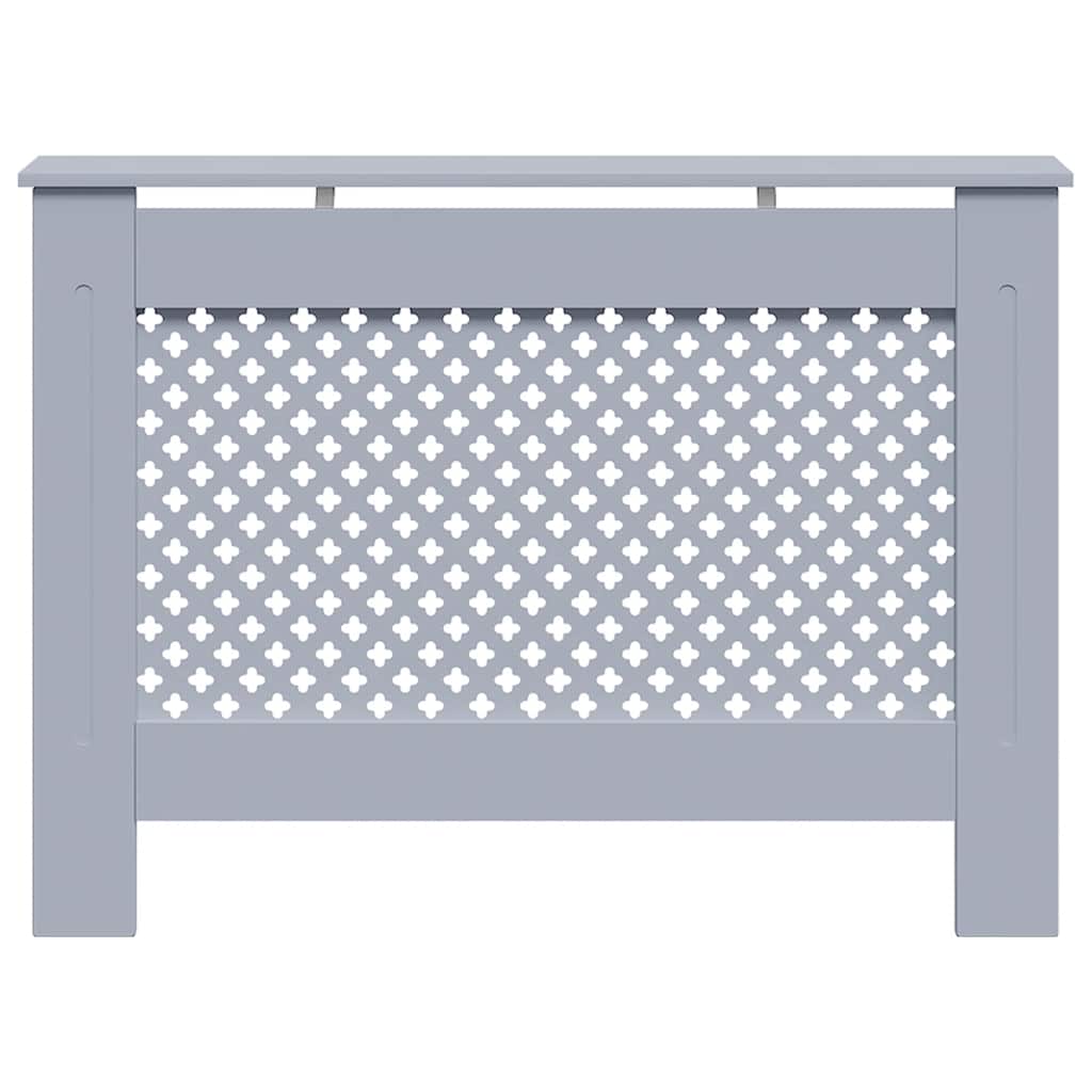 Radiator Cover Anthracite 112x19x81.5 cm MDF