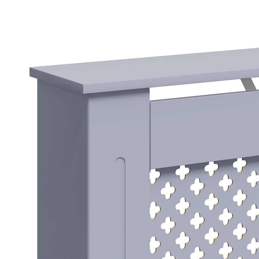 Radiator Cover Anthracite 112x19x81.5 cm MDF