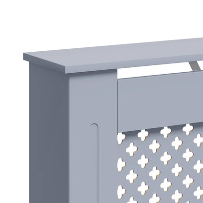Radiator Cover Anthracite 112x19x81.5 cm MDF