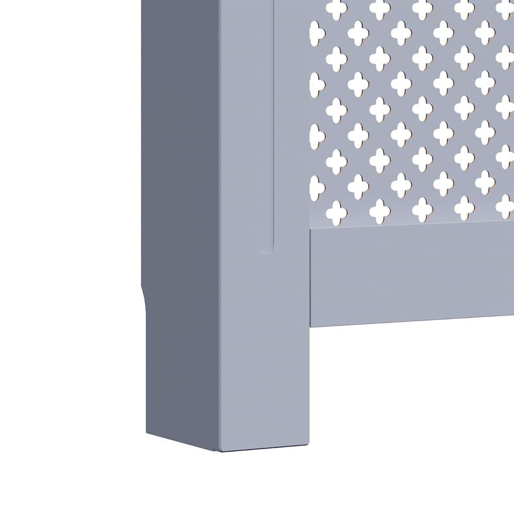 Radiator Cover Anthracite 112x19x81.5 cm MDF
