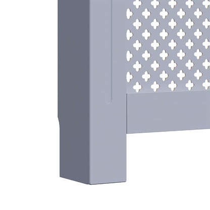 Radiator Cover Anthracite 112x19x81.5 cm MDF