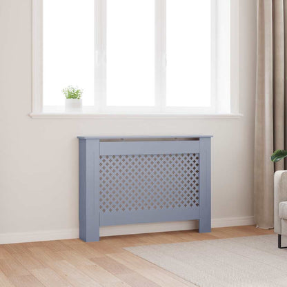 Radiator Cover Anthracite 112x19x81.5 cm MDF