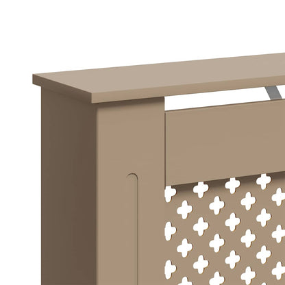 Radiator Cover 112x19x81.5 cm MDF