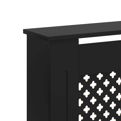Radiator Cover Black 172x19x81.5 cm MDF
