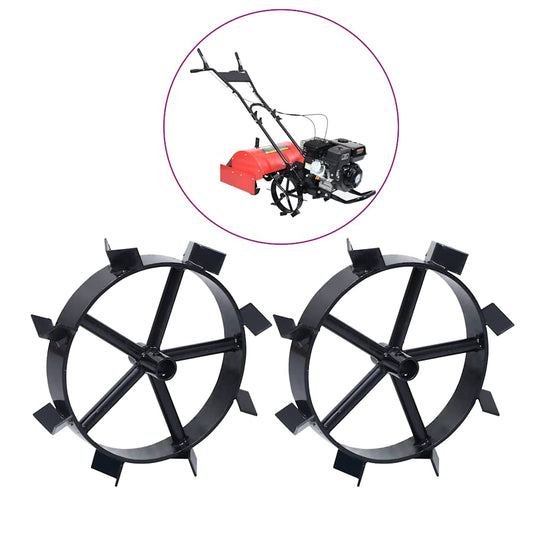 Metal Wheels for 6,5 HP Petrol Tiller 2 pcs