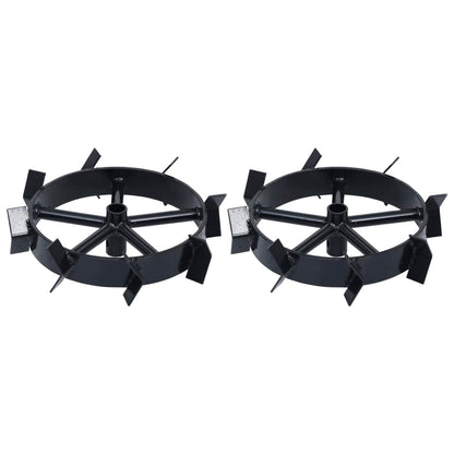 Metal Wheels for 6.5 HP Petrol Tiller 2 pcs