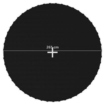 Jumping Mat Fabric Black for 10 Feet/3.05 m Round Trampoline