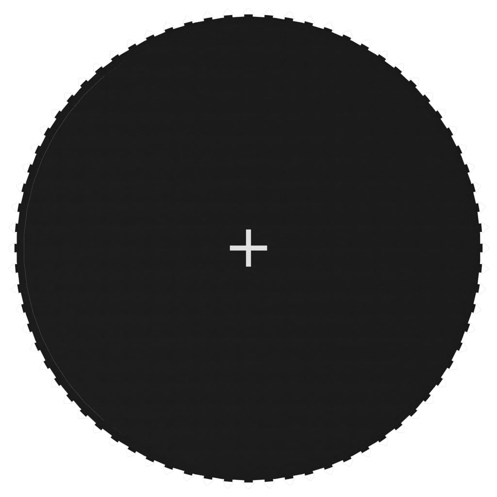 Jumping Mat Fabric Black for 13 Feet/3.96 m Round Trampoline