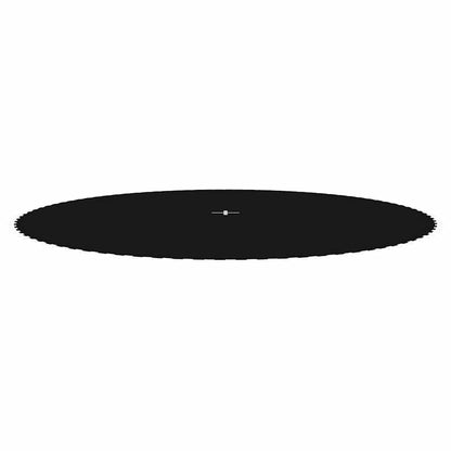 Jumping Mat Fabric Black for 15 Feet/4.57 m Round Trampoline