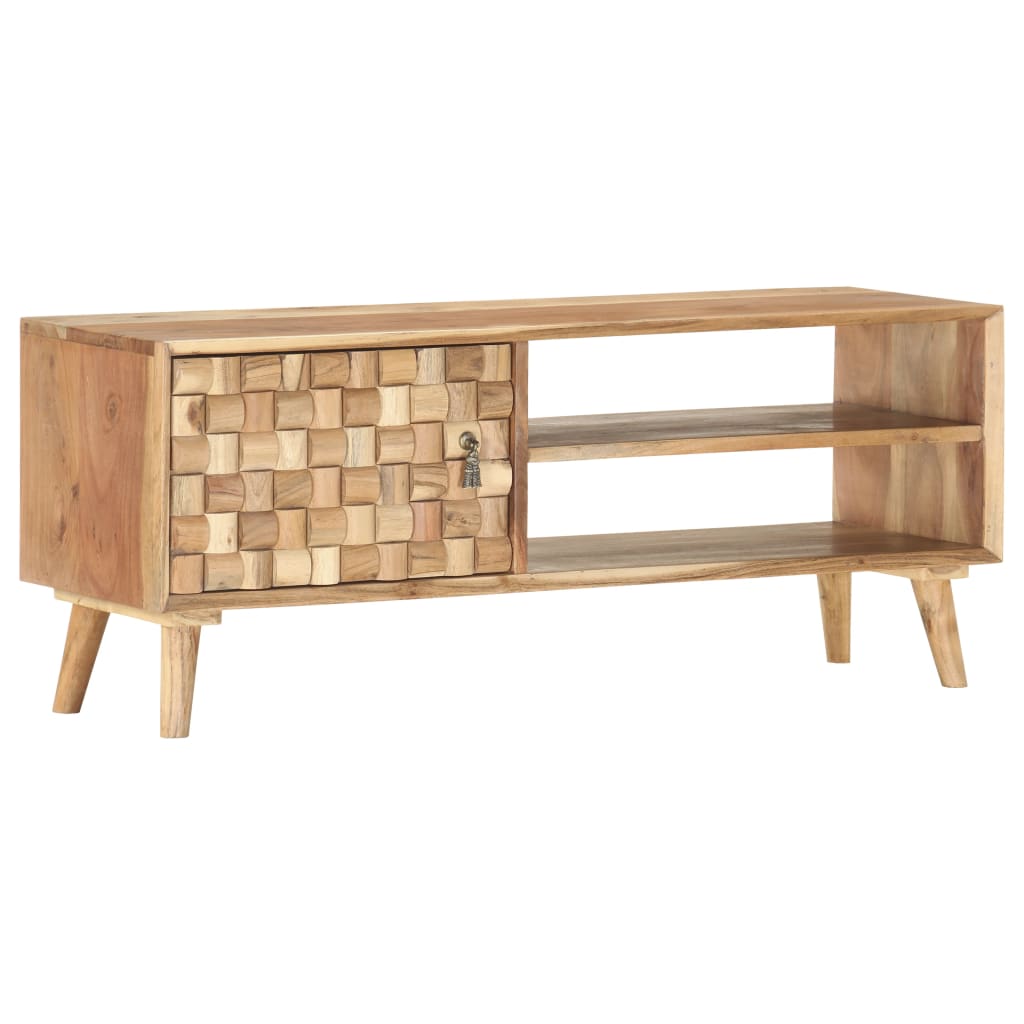 TV Cabinet 100x30x40 cm Solid Acacia Wood