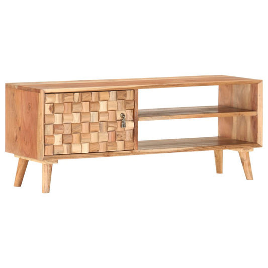 TV Cabinet 100x30x40 cm Solid Acacia Wood