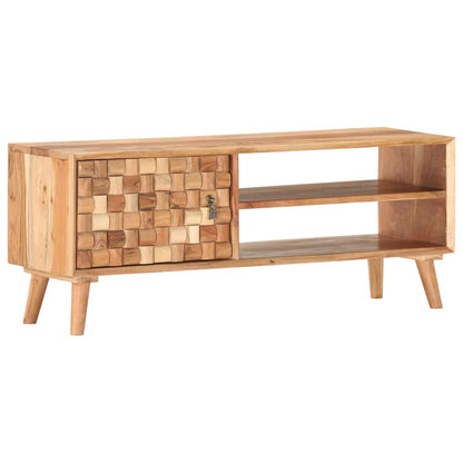 TV Cabinet 100x30x40 cm Solid Acacia Wood