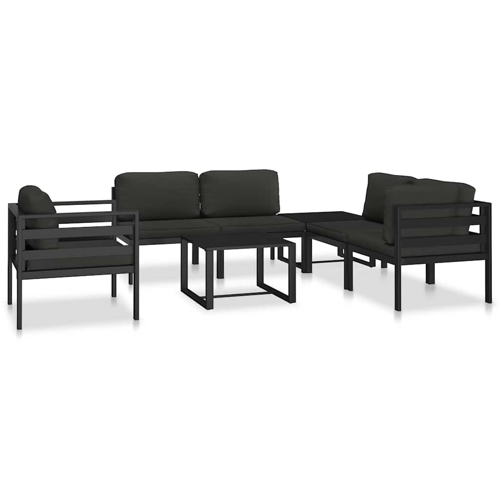 Table | Anthracite | Aluminium | 60 x 60 x 38 cm | Modular