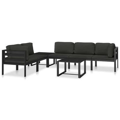 Table | Anthracite | Aluminium | 60 x 60 x 38 cm | Modular