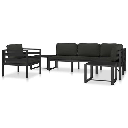 Table | Anthracite | Aluminium | 60 x 60 x 38 cm | Modular