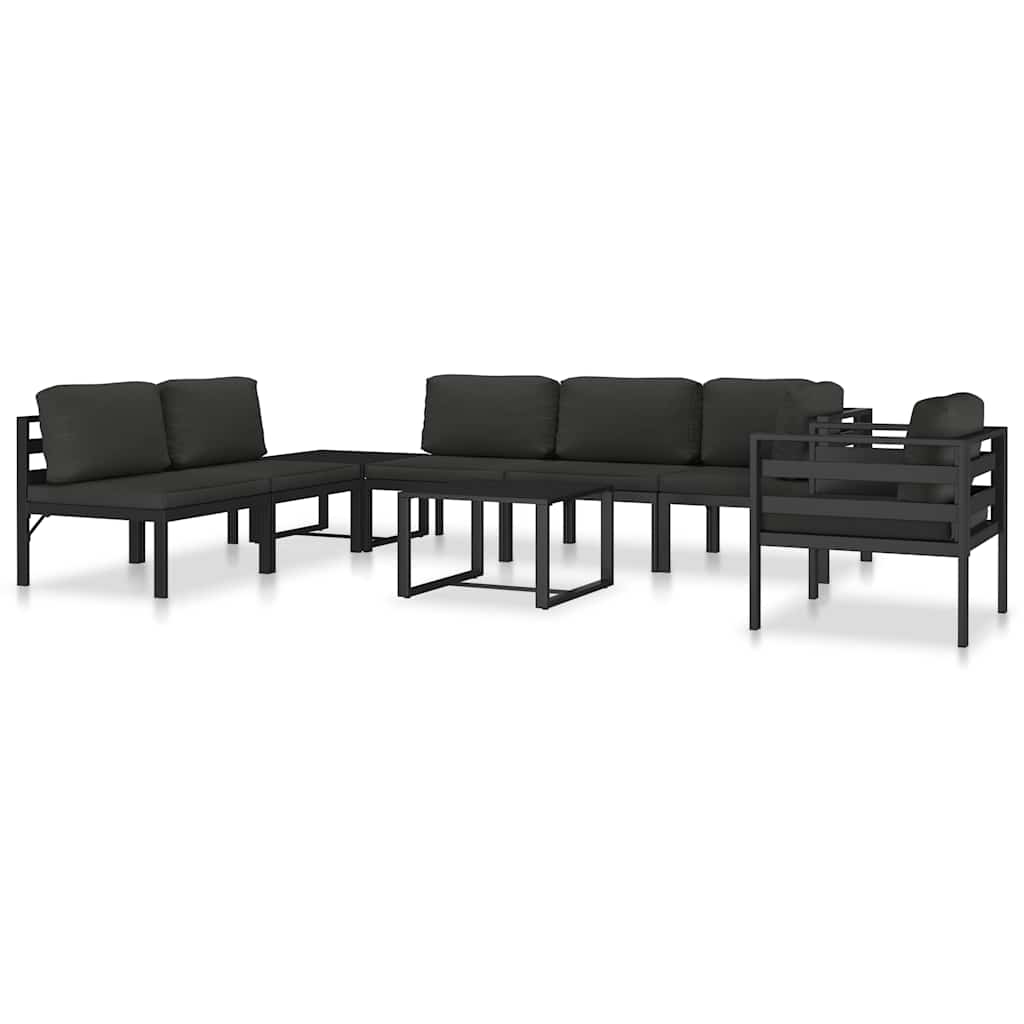 Table | Anthracite | Aluminium | 60 x 60 x 38 cm | Modular