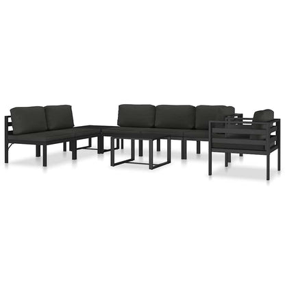 Table | Anthracite | Aluminium | 60 x 60 x 38 cm | Modular