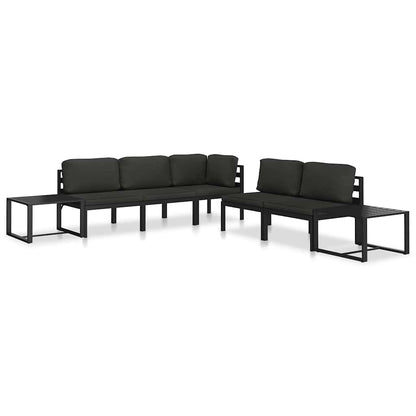 Table | Anthracite | Aluminium | 60 x 60 x 38 cm | Modular