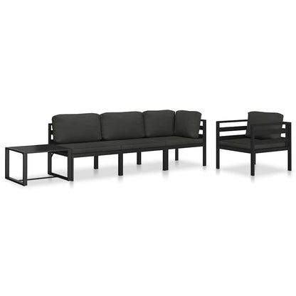Table | Anthracite | Aluminium | 60 x 60 x 38 cm | Modular