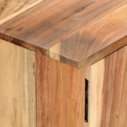 287341 vidaXL TV Cabinet 118x30x45 cm Solid Acacia Wood