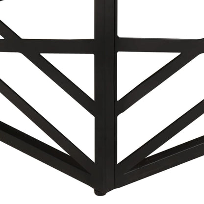 287364 vidaXL Coffee Table 68x68x35 cm Solid Mango Wood
