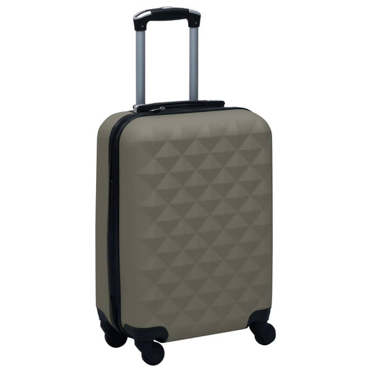 92422 vidaXL Hardcase Trolley Anthracite ABS