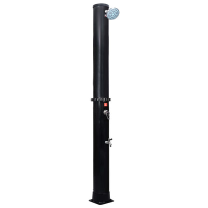 Outdoor Solar Shower with Shower Head and Faucet 40 L