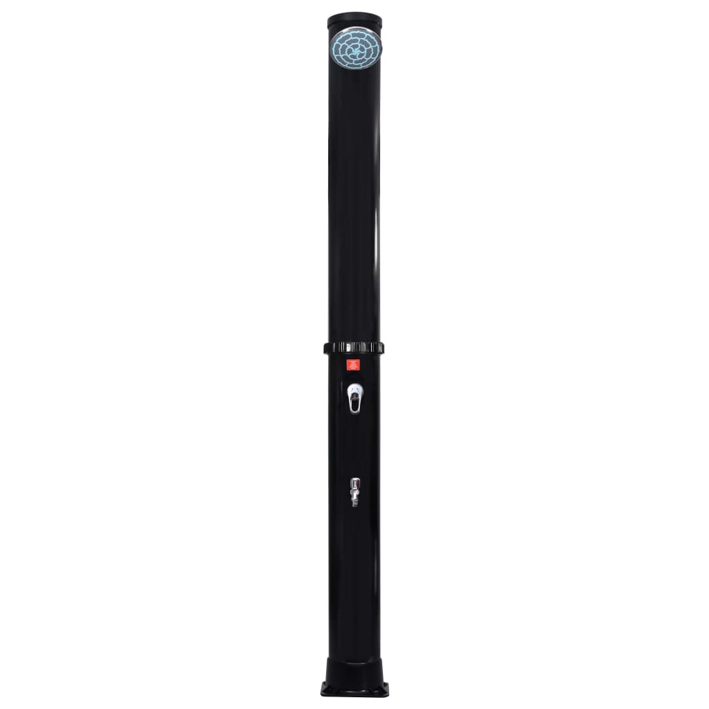 Outdoor Solar Shower with Shower Head and Faucet 40 L