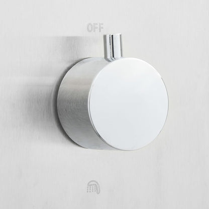 Outdoor Shower with Tray WPC Stainless Steel