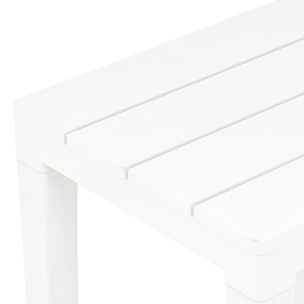 Garden Set | White | Plastic | Medium | Durable | Garden Set | Square