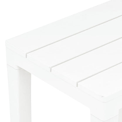 Garden Set | White | Plastic | Medium | Durable | Garden Set | Square