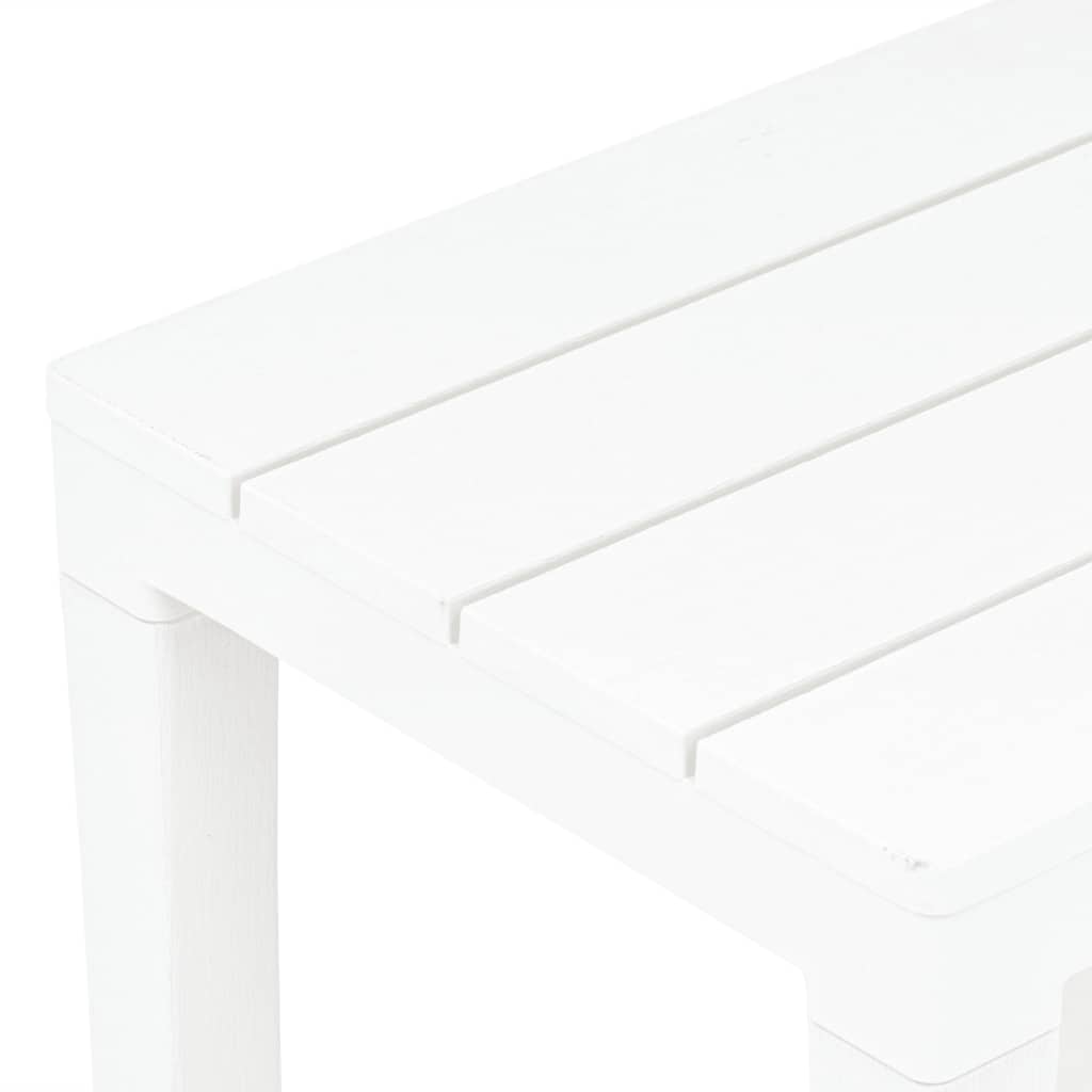 Garden Set | White | Plastic | Medium | Durable | Garden Set | Square