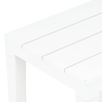 Garden Set | White | Plastic | Medium | Durable | Garden Set | Square