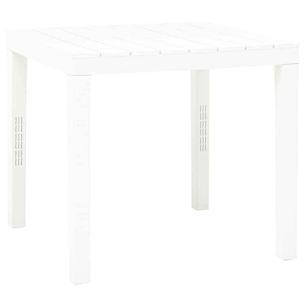 Garden Set | White | Plastic | Medium | Durable | Garden Set | Square