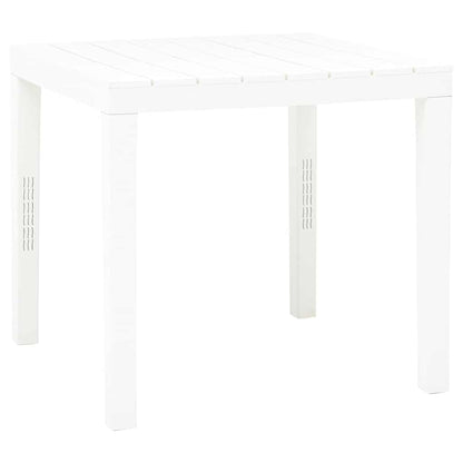 Garden Set | White | Plastic | Medium | Durable | Garden Set | Square