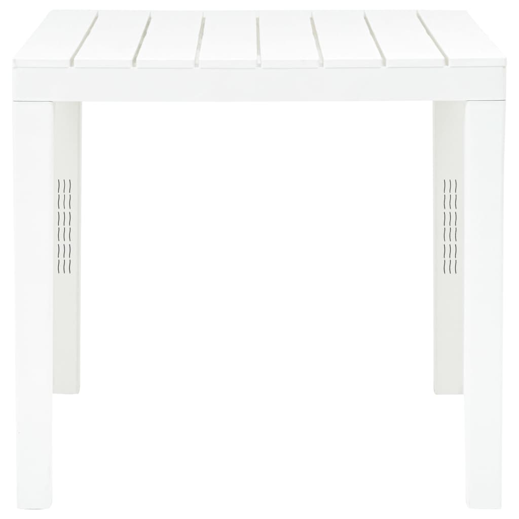 Garden Set | White | Plastic | Medium | Durable | Garden Set | Square