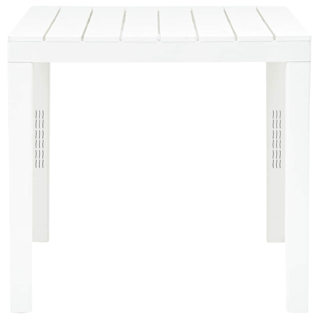 Garden Set | White | Plastic | Medium | Durable | Garden Set | Square