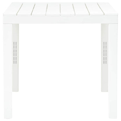 Garden Set | White | Plastic | Medium | Durable | Garden Set | Square