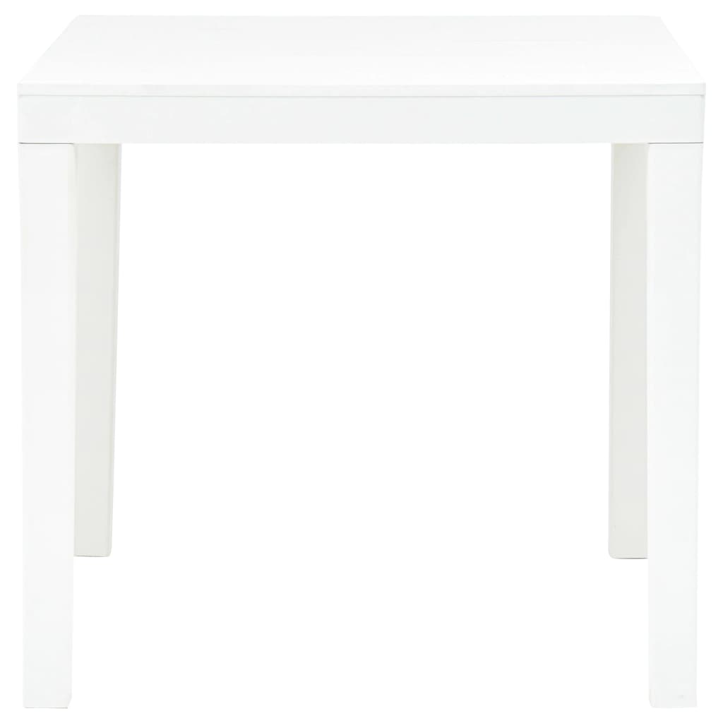 Garden Set | White | Plastic | Medium | Durable | Garden Set | Square