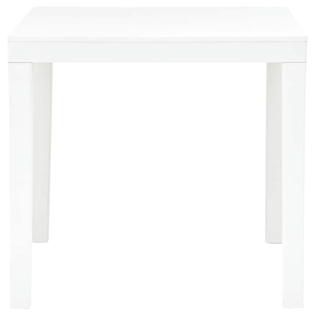 Garden Set | White | Plastic | Medium | Durable | Garden Set | Square