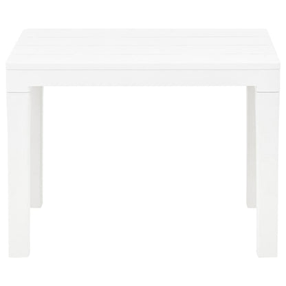 Garden Set | White | Plastic | Medium | Durable | Garden Set | Square