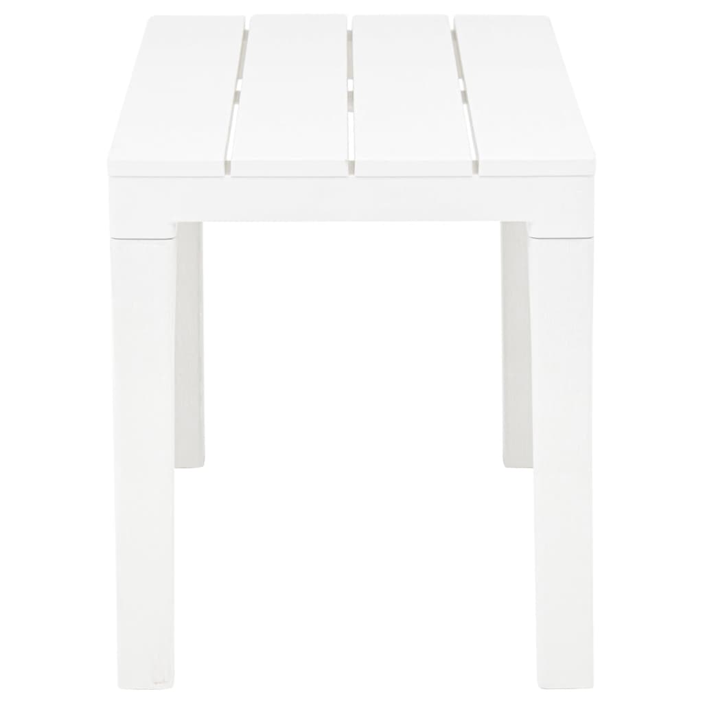 Garden Set | White | Plastic | Medium | Durable | Garden Set | Square