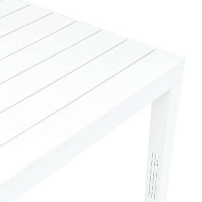Garden Set | White | Plastic | Medium | Durable | Garden Set | Square
