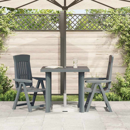 Garden Table Green 80x75x72 cm Plastic