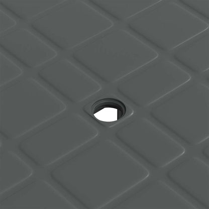 Garden Table Anthracite 80x75x72 cm Plastic