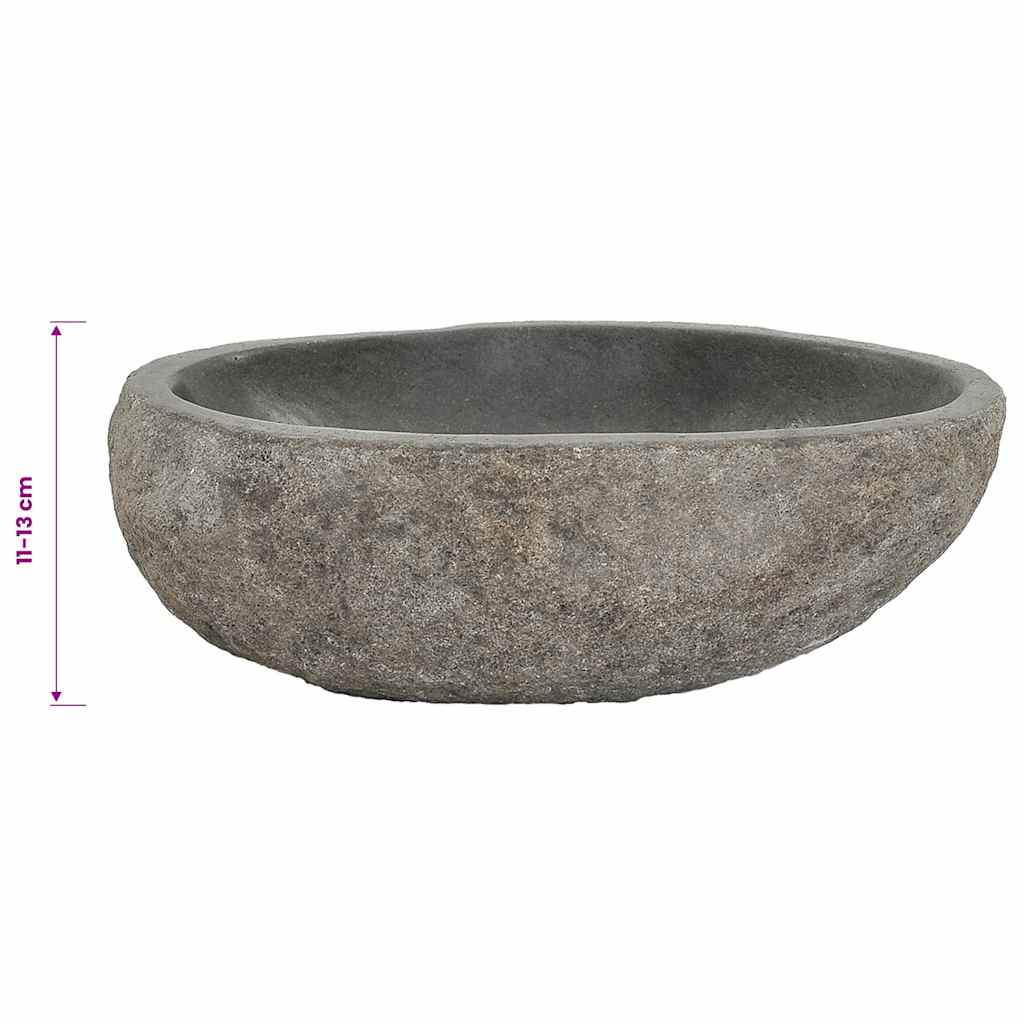 Basin River Stone Oval (29-38)x(24-31) cm