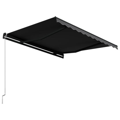 Manual Retractable Awning 300x250 cm Anthracite