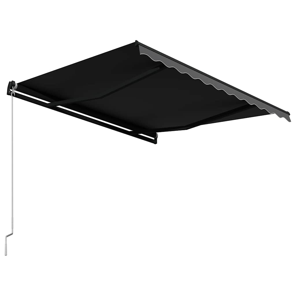 Manual Retractable Awning 350x250 cm Anthracite