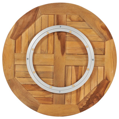 Table Disk | Teak | Smooth teak hardwood | A good size | Swivel